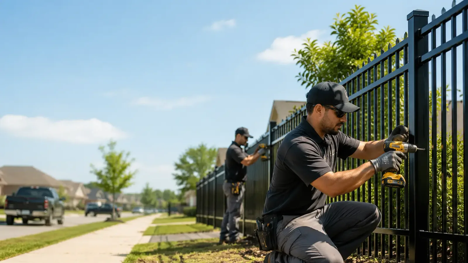 Metal Fence Installation in Interlochen, MI